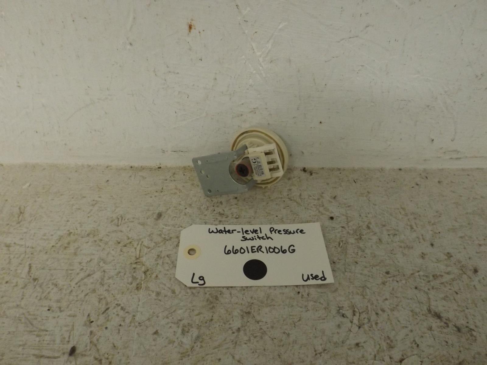LG Washer 6601ER1006G Water Level Pressure Switch Used LG Washer 6601ER1006G Water Level Pressure Switch Used